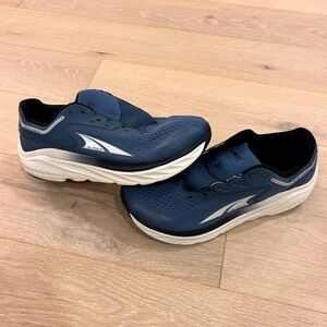 Altra Via Olympus Mens 11.5 Navy Blue Running Shoes AL0A82BW419 Zero Drop Shoe
